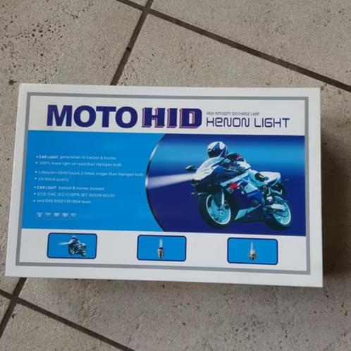 NIEUWE Verlichtingsset DMP Xenon motor scooter koplamp, Motoren, Tuning en Styling, Ophalen of Verzenden