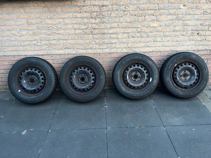 4 winterbanden Vredestein Snowtracks, Auto-onderdelen, Banden en Velgen, Band(en), Winterbanden, 14 inch, 165 mm, Personenwagen