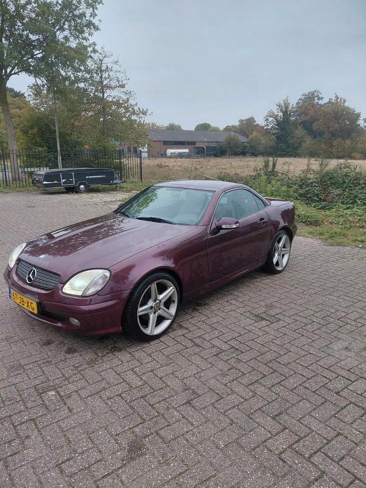 Mercedes-Benz SLK 2.0 Slk200 Kompr Roadster AUT 2002, Auto's, Mercedes-Benz, Bedrijf, Te koop, SLK, ABS, Airbags, Airconditioning