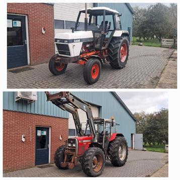 Trekker tractor massey ferguson 399 davidbrown case 1290 beschikbaar voor biedingen