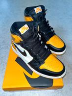 Nike Air Jordan 1 retro high OG Taxi - Maat 41zwart wit geel, Kleding | Heren, Schoenen, Ophalen of Verzenden, Zo goed als nieuw