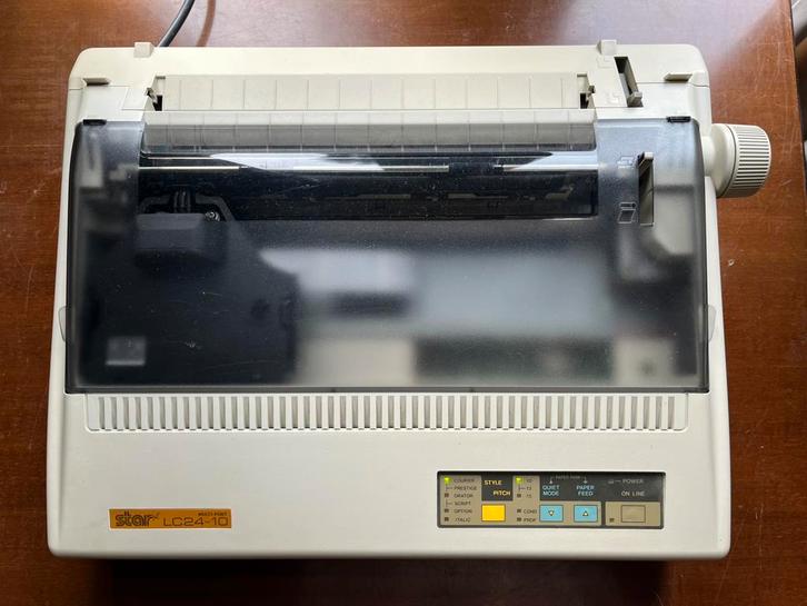 Star LC24-10 printer, Computers en Software, Printers, Zo goed als nieuw, Printer, Matrix-printer, Ophalen of Verzenden