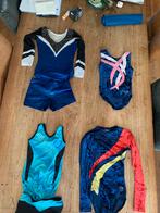 Diverse turnpakjes, Sport en Fitness, Turnen, Kindermaat 122 t/m 140, Ophalen, Gebruikt, Turnpak(je)
