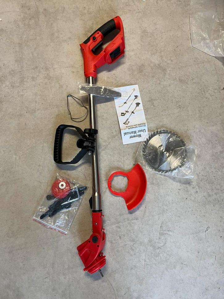 Draadloze Grasmaaier/Trimmer -, Tuin en Terras, Grasmaaiers, Zo goed als nieuw, Accu-grasmaaier, Ophalen of Verzenden