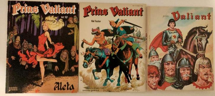 Prins valiant 1editie's €10 ps losse verkoop (set prijs €8ps, Boeken, Stripboeken, Gelezen, Meerdere stripboeken, Ophalen of Verzenden