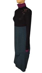 Cop. Copine jurk, jurkje met col, Mt. S, Kleding | Dames, Overige kleuren, Verzenden, Zo goed als nieuw, Maat 36 (S)