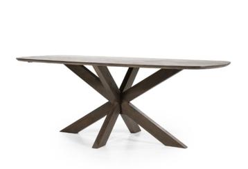 Eettafel Nikki 200 / 240 / 280 cm  Bruin Extra Voordelig ! beschikbaar voor biedingen