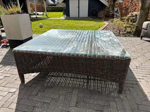 Tuintafel 4 seasons outdoor koffietafel valentine zga NIEUW, Tuin en Terras, Tuintafels, Zo goed als nieuw, Rechthoekig, Wicker