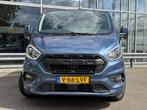 Ford Transit Custom 320 2.0 TDCI L2H1 Sport | 1e Eig | Carpl, Voorwielaandrijving, 4 cilinders, Blauw, Leder en Stof