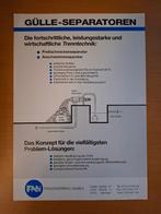 Folder Gülle (mest) scheiders, Boeken, Ophalen of Verzenden, Gelezen, Tractor en Landbouw