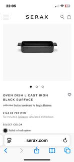 Surfsafe serax ovenschaal, Huis en Inrichting, Keuken | Servies, Overige materialen, Ophalen of Verzenden, Effen, Schaal of Schalen