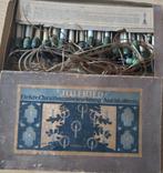 Antieke electrische Duitse kerstboom kaars lampjes 1921, Ophalen of Verzenden