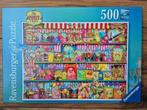 RAVENSBURGER Puzzel The Sweet Shop (500 st) zgan, Ophalen of Verzenden, 500 t/m 1500 stukjes, Zo goed als nieuw, Legpuzzel