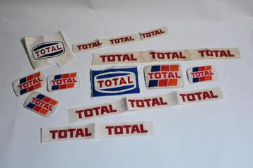 oude total brandstof benzine emblemen voor werk kleding beschikbaar voor biedingen