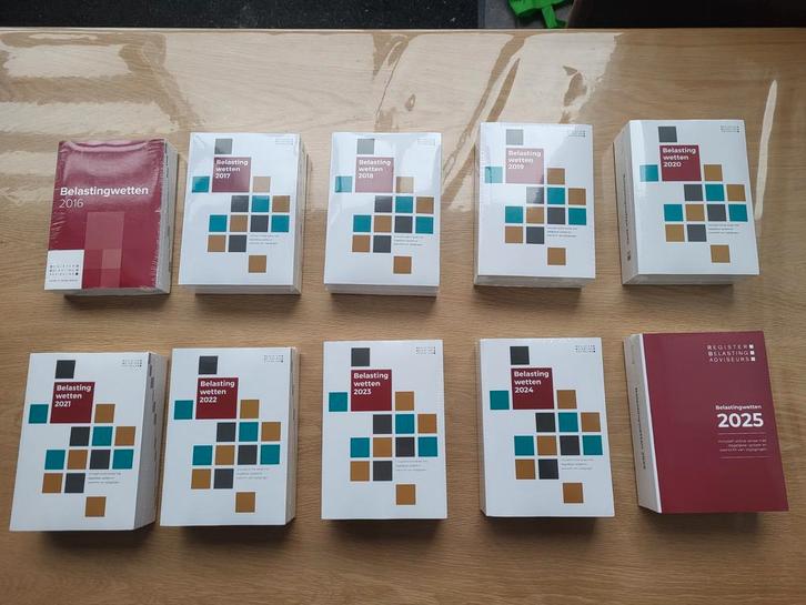 Belastingwetten 2016 tm 2024 Wetboek belasting !! NIEUW !!, Boeken, Wetenschap, Nieuw, Overige wetenschappen, Ophalen of Verzenden