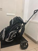 Callaway Golftas met Golftrolley, Sport en Fitness, Golf, Ophalen, Gebruikt, Tas, Callaway
