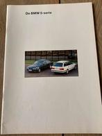 Brochure BMW E34 5 serie, ook met de 540i V8, BMW, Ophalen of Verzenden, Zo goed als nieuw