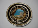 Porselein/Wandbord Spaanse kustplaats, Antiek en Kunst, Ophalen of Verzenden