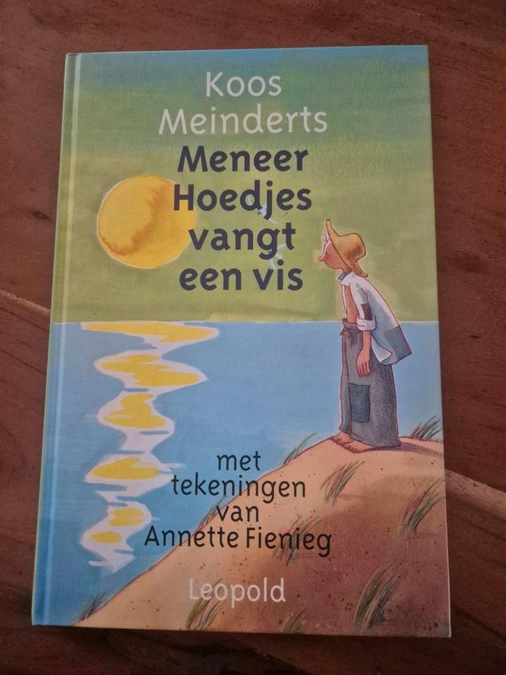 Meneer Hoedjes Vangt een Vis - Koos Meinderts, Boeken, Kinderboeken | Jeugd | onder 10 jaar, Zo goed als nieuw, Sprookjes, Ophalen of Verzenden