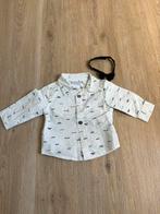 Prenatal blouse wit met zwarte strik maat 62 (valt klein), Ophalen of Verzenden, Zo goed als nieuw