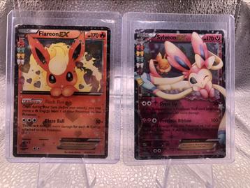 Flareon EX (GEN RC6) & Sylveon EX (GEN RC21) (near mint) beschikbaar voor biedingen