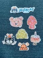 7 handgemaakte Jellycat stickers glitterend, Ophalen of Verzenden, Nieuw, Merk