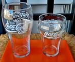 Vintage Coca-Cola glazen, Verzamelen, Glas en Borrelglaasjes, Frisdrankglas, Ophalen of Verzenden, Zo goed als nieuw