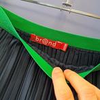Br@nd blauw plissée rokje groene glitterband 122-128 46021, Kinderen en Baby's, Br@nd, Meisje, ., Ophalen of Verzenden
