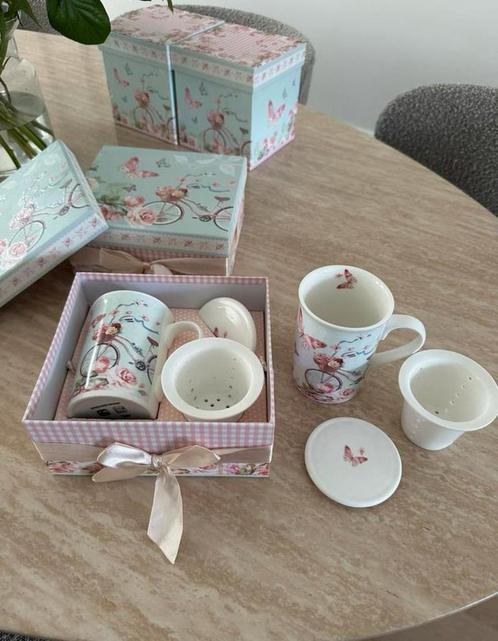 Theekopjes theekoppen, Huis en Inrichting, Keuken | Servies, Zo goed als nieuw, Kop(pen) en/of Schotel(s), Overige stijlen, Ophalen of Verzenden