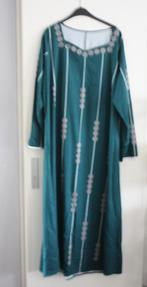 groene jurk met witte strepen en bolletjes maat 4xl, Kleding | Dames, Maat 46/48 (XL) of groter, Ophalen of Verzenden, Gedragen