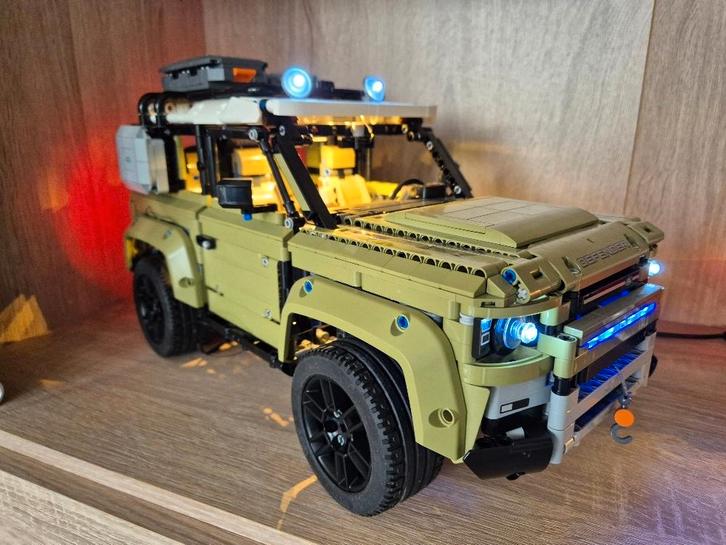 Lego set 42110 Land Rover Defender, Kinderen en Baby's, Speelgoed | Duplo en Lego, Gebruikt, Lego, Complete set, Ophalen of Verzenden