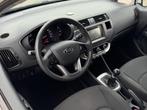 Kia Rio 1.2 CVVT Comf. Pack Airco Navi Lmv BT Nap, Auto's, Kia, Euro 5, Gebruikt, Zwart, 4 cilinders