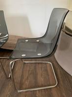 Transparate Ikea stoel, Huis en Inrichting, Stoelen, Ophalen, Zo goed als nieuw, Wit, Kunststof