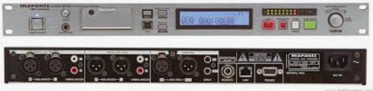 Marantz PMD580 19 inch Audiorecorder, Audio, Tv en Foto, Professionele Audio-, Tv- en Video-apparatuur, Zo goed als nieuw, Audio