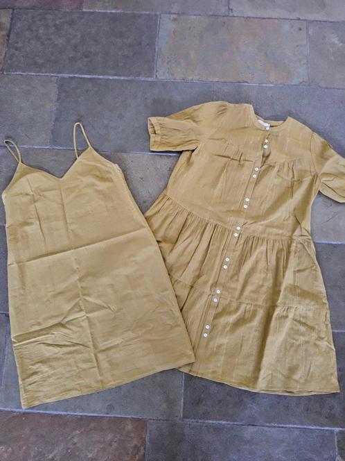 Sissyboy jurkje licht olijfgroen - maat M, Kleding | Dames, Jurken, Zo goed als nieuw, Groen, Boven de knie, Ophalen of Verzenden