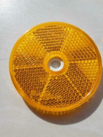 Schroefreflector Plakrefector Oranje 60mm merk Proplast beschikbaar voor biedingen