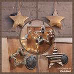 Stoere, landelijke kerst balen, sterren, bellen, ornamenten, Nieuw, Ophalen of Verzenden, Gemaalweg 12b Rutten, Ari-Janne.nl