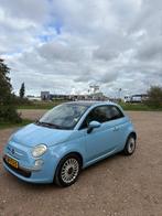 Fiat 500 0.9 Twinair 2011 Blauw, Auto's, Fiat, Voorwielaandrijving, Stof, 905 kg, 24 km/l