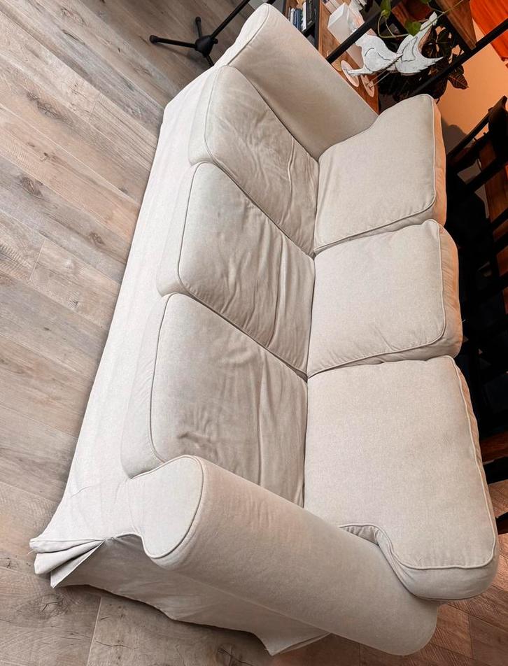 Ektrop driezitsbank Ikea, Huis en Inrichting, Banken | Sofa's en Chaises Longues, Gebruikt, Driepersoons, Minder dan 150 cm, Ophalen