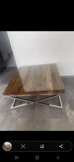 Salontafel van drijfhout, Huis en Inrichting, Tafels | Salontafels, 100 tot 150 cm, Zo goed als nieuw, Minder dan 50 cm, Rechthoekig