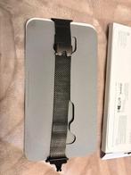 Apple watch milanees bandje zwart titanium, Sieraden, Tassen en Uiterlijk, Horloges | Heren, Ophalen of Verzenden, Zo goed als nieuw