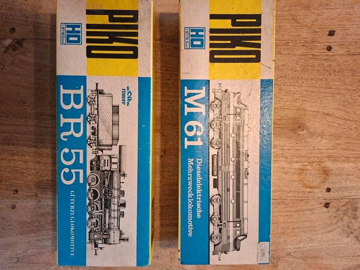 Piko H0 BR 55 & M61 Locomotieven - Nieuwstaat, Hobby en Vrije tijd, Modeltreinen | H0, Nieuw, Locomotief, Gelijkstroom, Piko, Analoog