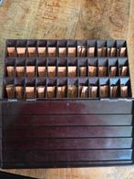 Vintage Letterdoos - Educatief Speelgoed, Antiek en Kunst, Ophalen of Verzenden