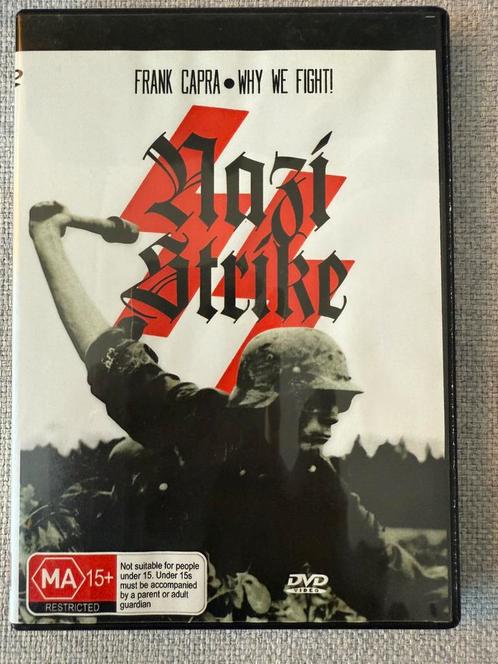 DVD Frank Capra’s Nazi Strike/The Nazis Strike uit 1943, Cd's en Dvd's, Dvd's | Documentaire en Educatief, Zo goed als nieuw, Oorlog of Misdaad