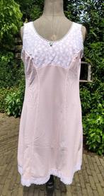 NIEUW IN DOOS Vintage roze negligé onderjurk TRICOBEL (BP19), Ophalen of Verzenden, Roze, Nachtkleding