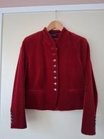 Mooi wijnrood fluwelen jasje van Pride, maat 40., Kleding | Dames, Jasjes, Kostuums en Pakken, Ophalen of Verzenden, Zo goed als nieuw