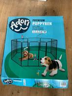 Adori 8-Hoekige Puppyren - Hondenbench - 76x81 cm Grijs, Dieren en Toebehoren, Hondenhokken, Ophalen of Verzenden, 110 cm of meer