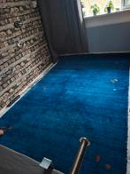 Indo Gabbeh tapijt, Blauw, 200 cm of meer, Ophalen of Verzenden, Zo goed als nieuw