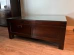 Mooie salontafel inclusief glazen plaat, Ophalen, Gebruikt, 100 tot 150 cm, 50 tot 100 cm
