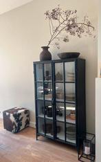 Viyrinekast glas zwart staal wit, Ophalen, Nieuw, Glas, 150 tot 200 cm